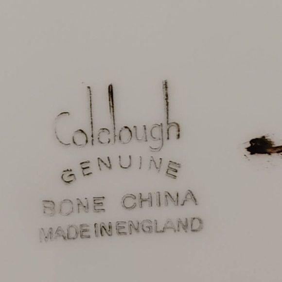 Square Handled Cake Plate by Colclough. - Picture 3 of 4